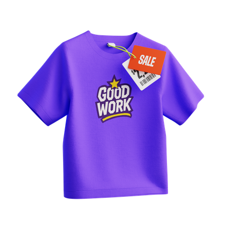 T-shirt  3D Icon