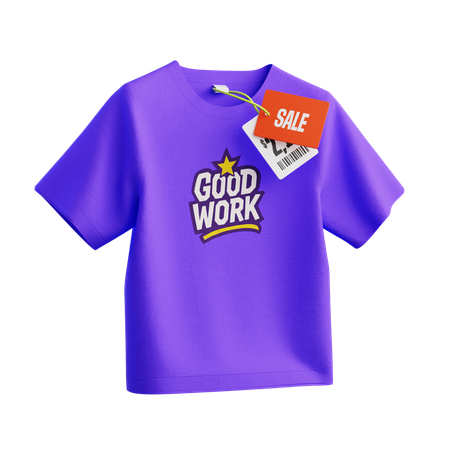 Tshirt  3D Icon