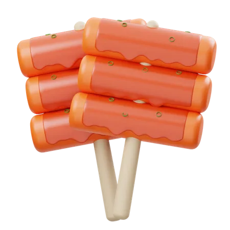 Tteokbokki  3D Icon