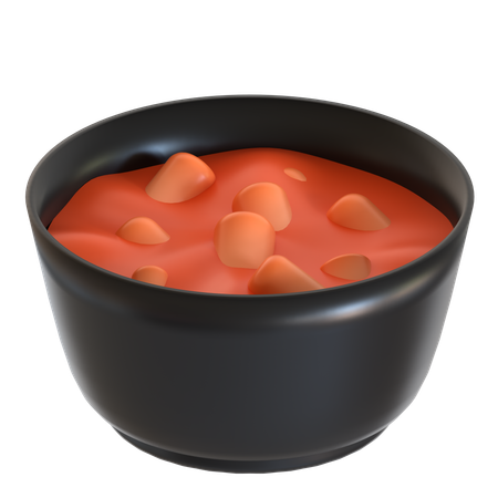 Tteokbokki  3D Icon