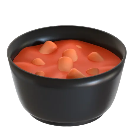 Tteokbokki  3D Icon