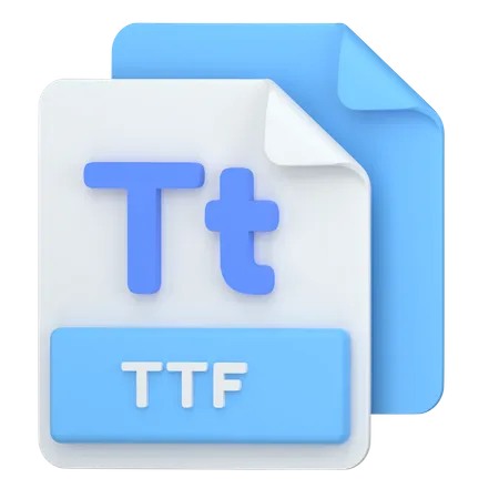 Ttf  3D Icon