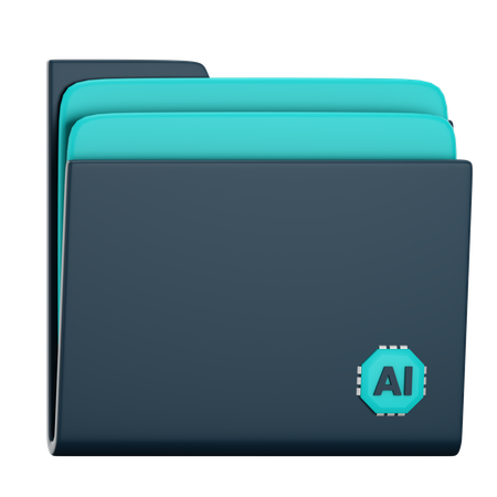 Tu as un dossier  3D Icon