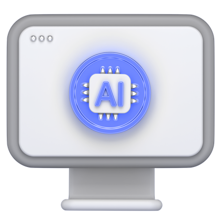 Tu tienes una computadora  3D Icon
