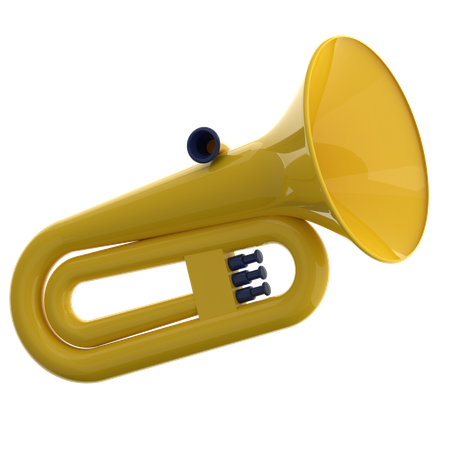 Tuba  3D Icon