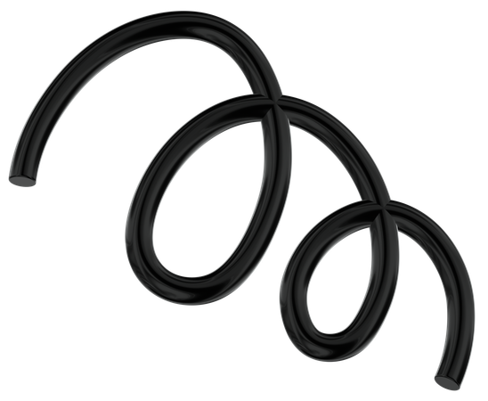 Tube Abstract Shape  3D Icon