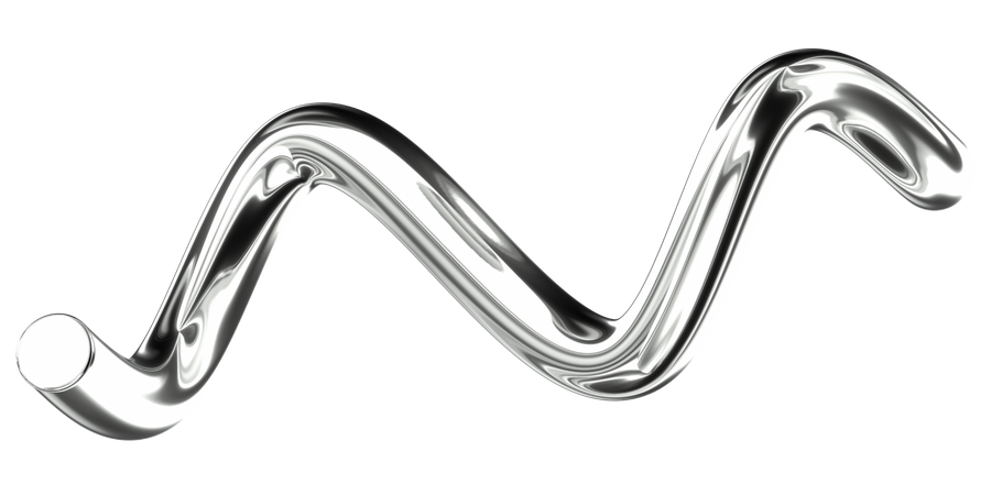 Tube Abstract Shape  3D Icon