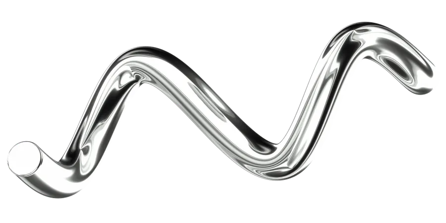 Tube Abstract Shape  3D Icon