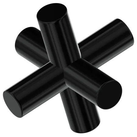 Tube Abstract Shape  3D Icon