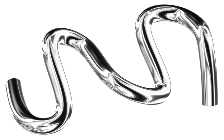 Tube Abstract Shape  3D Icon