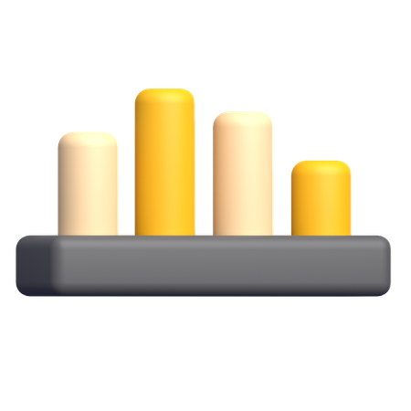 Tube chart  3D Icon