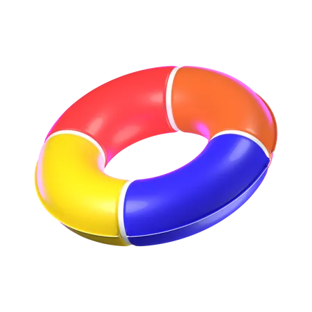 Tube de natation  3D Icon