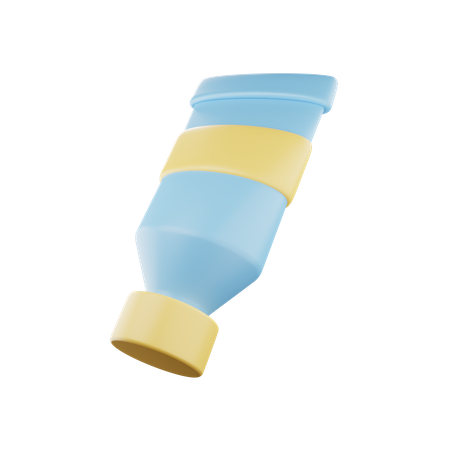 Tube de peinture  3D Icon