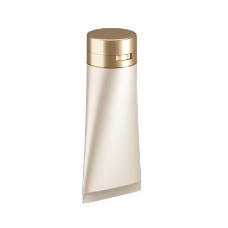 Tube Lotion Cream Bottle  3D Icon