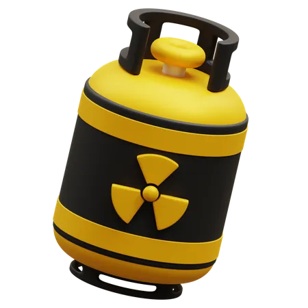 Tube nucléaire  3D Icon