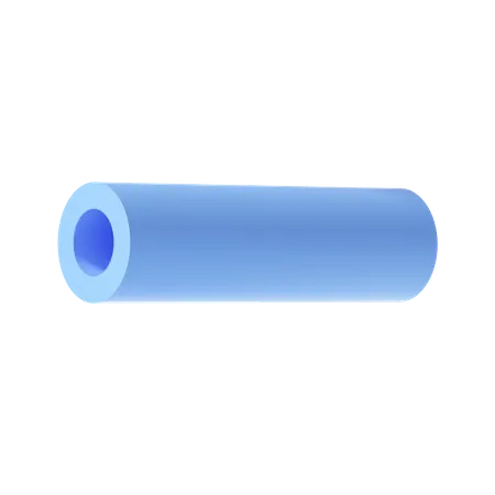 Tube Shape  3D Illustration