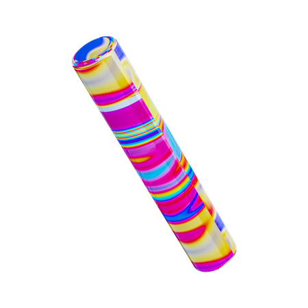 Tube Shape  3D Illustration