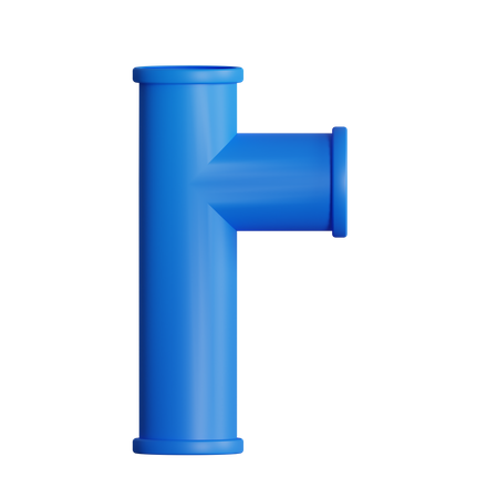 L tubo de unión  3D Icon