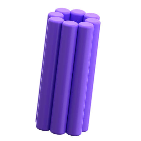 Tubes Abstract Shape  3D Icon