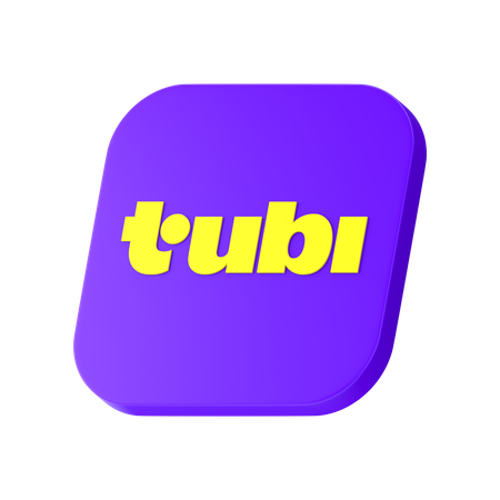 Tubi Logo  3D Icon