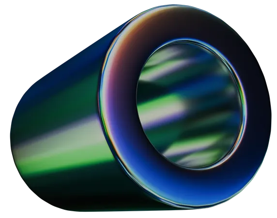Tubo  3D Icon