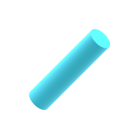 Tubo de cilindro  3D Icon