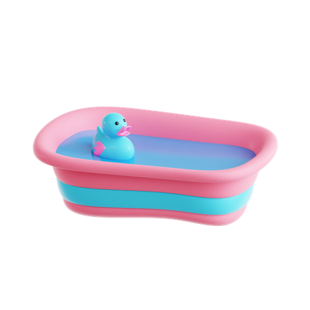 Tubo de banho  3D Icon