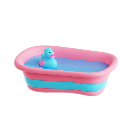 Tubo de baño  3D Icon