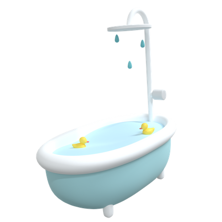 Tubo de baño  3D Icon