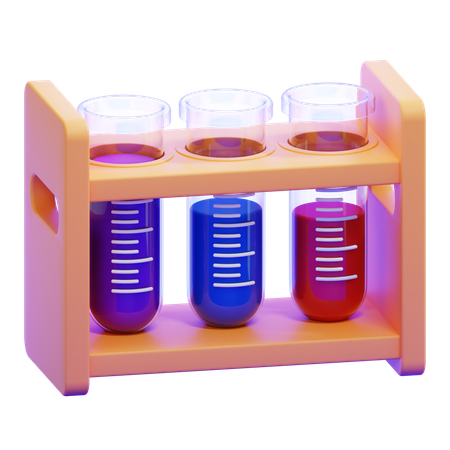 Tubo de ensaio  3D Icon