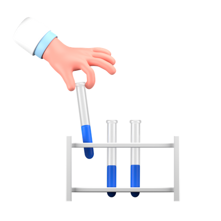 Tubo de ensaio  3D Icon