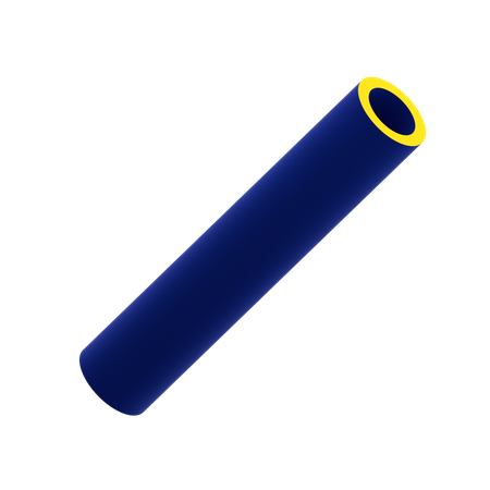 Tubo hueco  3D Icon