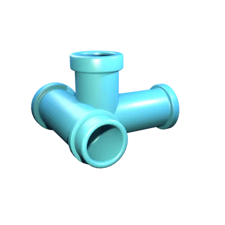 Tubo industrial  3D Icon