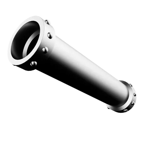 Tubo de metal  3D Icon