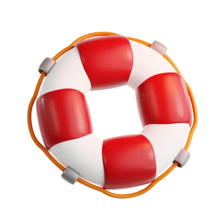 Tubo salva-vidas  3D Icon