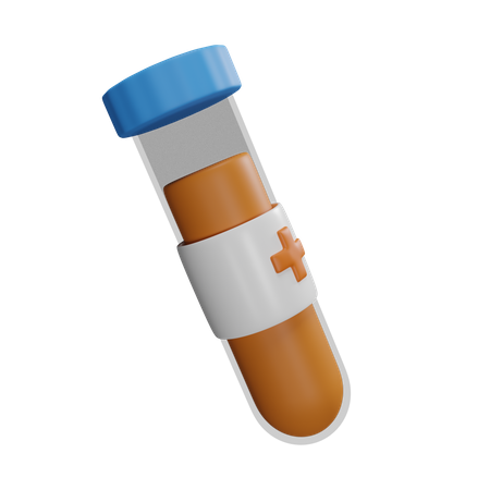 Tubos vacutainer  3D Icon