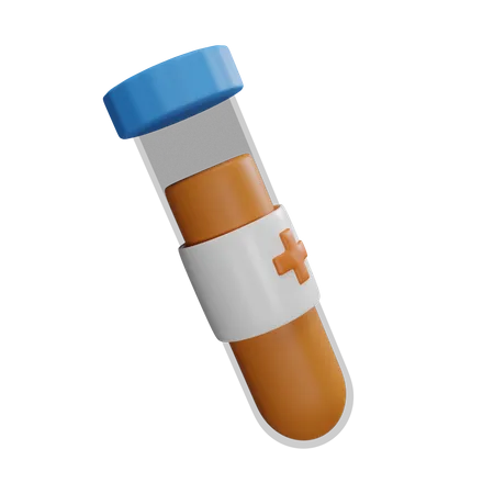 Tubos vacutainer  3D Icon