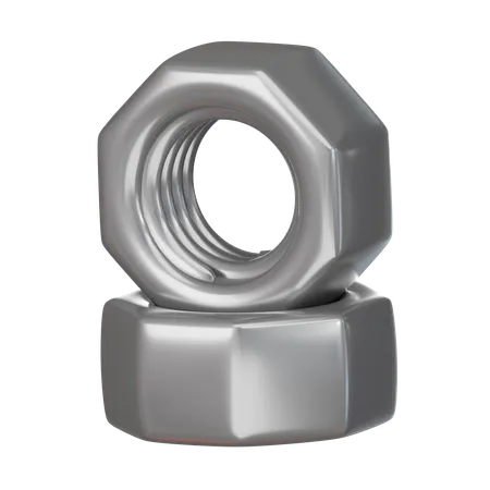 Perno de tuerca  3D Icon