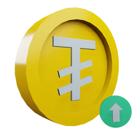 Tugrik  3D Icon