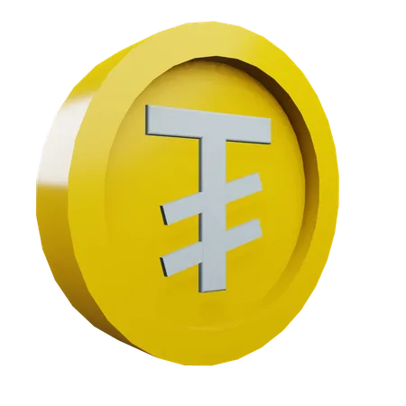 Tugrik  3D Icon