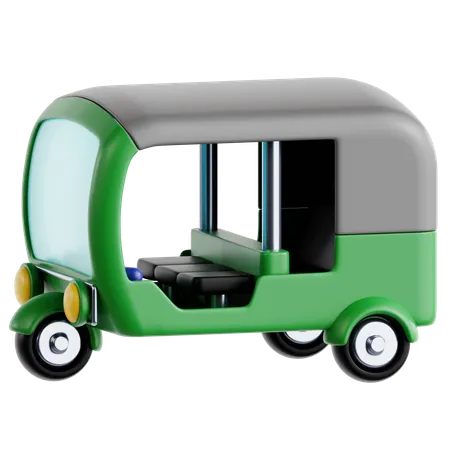 Tuk Tuk 3D Icon