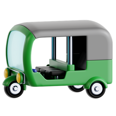 Tuk Tuk  3D Icon