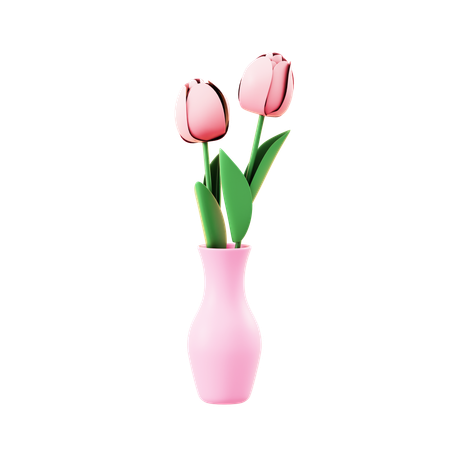 Tulip  3D Icon