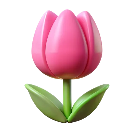 Tulip  3D Icon