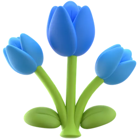 Tulip Flower  3D Icon