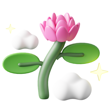 Tulip Flower 3D Icon