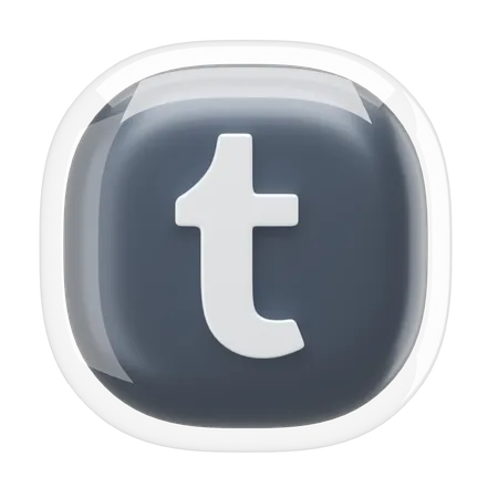 Tumblr  3D Icon