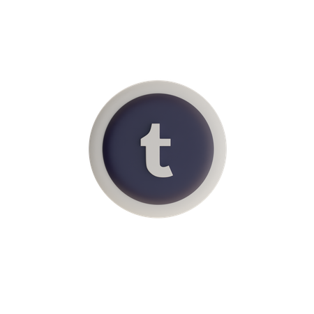 Tumblr  3D Icon