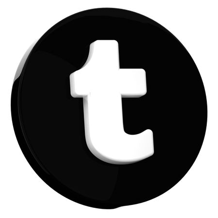 Tumblr  3D Icon