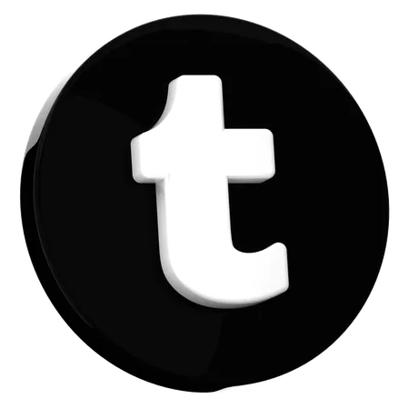 Tumblr  3D Icon